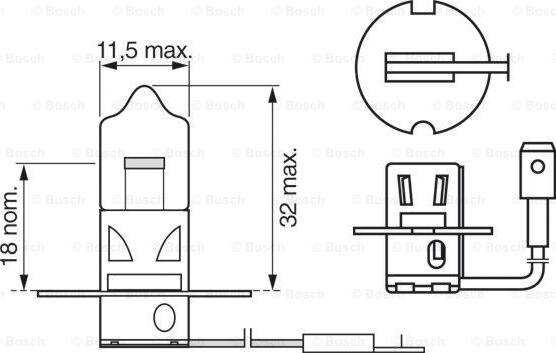 BOSCH 1 987 301 006 - Bulb, spotlight onlydrive.pro