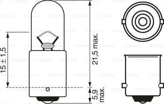 BOSCH 1 987 302 817 - Hõõgpirn, Suunatuli onlydrive.pro