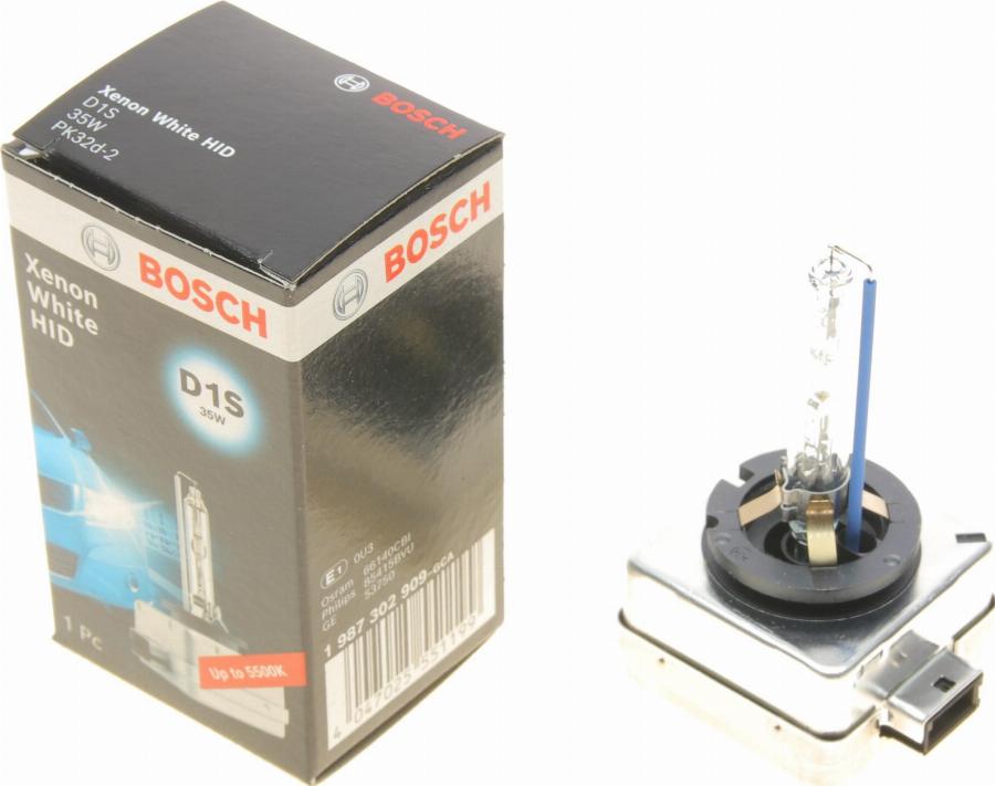 BOSCH 1 987 302 909 - Лампа накаливания, фара дальнего света onlydrive.pro