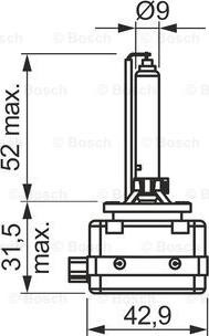 BOSCH 1 987 302 909 - Polttimo, kaukovalo onlydrive.pro