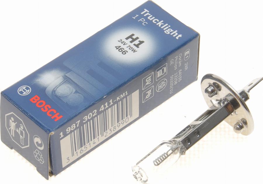 BOSCH 1 987 302 411 - Hõõgpirn,Kaugtuli onlydrive.pro