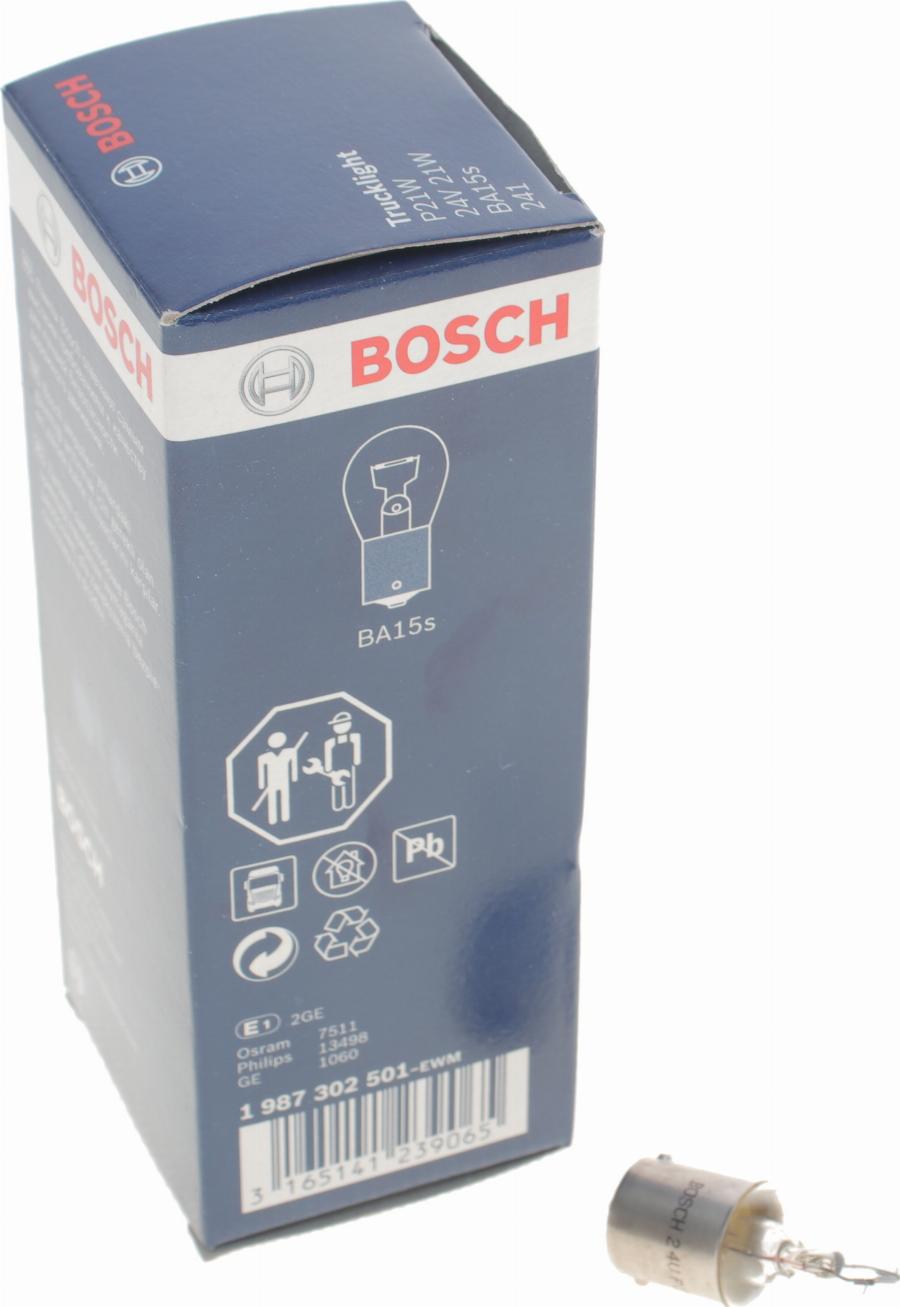 BOSCH 1 987 302 501 - Polttimo, vilkkuvalo onlydrive.pro