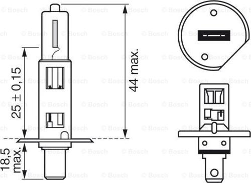 BOSCH 1 987 302 015 - Hõõgpirn,Kaugtuli onlydrive.pro