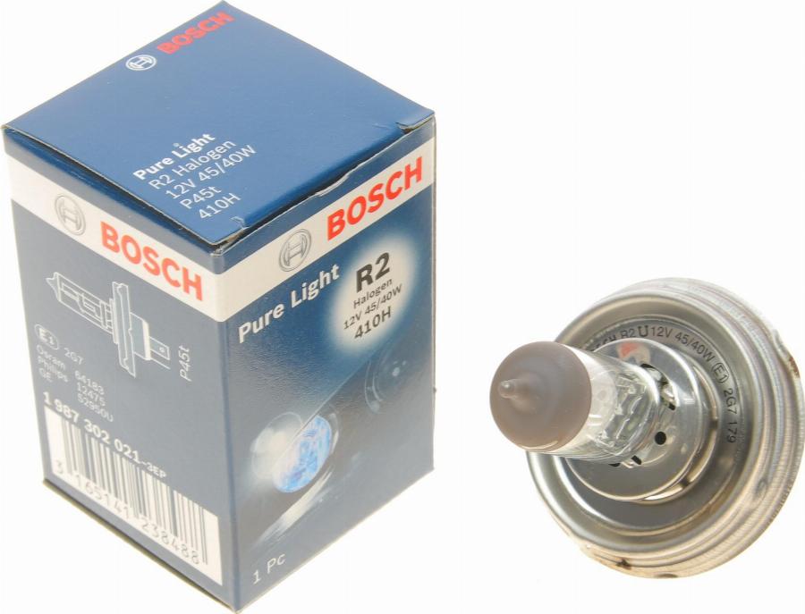 BOSCH 1 987 302 021 - Лампа накаливания, фара дальнего света onlydrive.pro