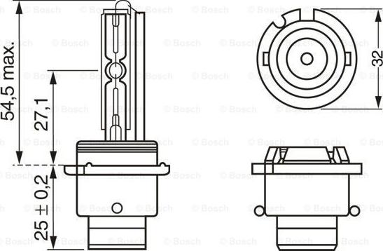 BOSCH 1 987 302 852 - Hõõgpirn, esituli onlydrive.pro