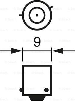 BOSCH 1 987 302 809 - Lemputė, indikatorius onlydrive.pro