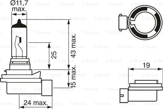 BOSCH 1 987 302 805 - Bulb, spotlight onlydrive.pro