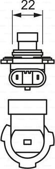 BOSCH 1 987 302 828 - Hõõgpirn,Kaugtuli onlydrive.pro