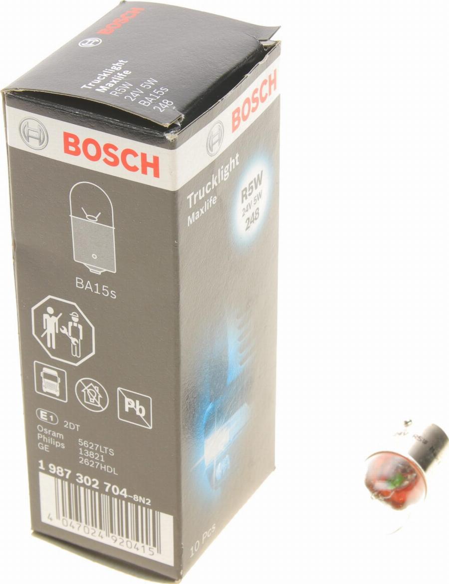 BOSCH 1 987 302 704 - Polttimo, vilkkuvalo onlydrive.pro