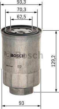 BOSCH 1 457 434 438 - Fuel filter onlydrive.pro