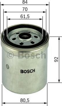 BOSCH 1 457 434 051 - Топливный фильтр onlydrive.pro