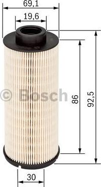 BOSCH 1 457 431 705 - Fuel filter onlydrive.pro