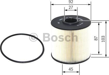 BOSCH 1 457 431 707 - Kütusefilter onlydrive.pro