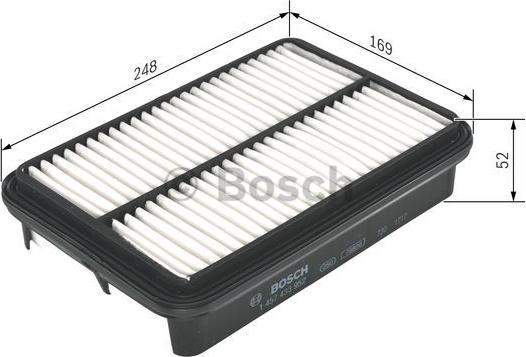 BOSCH 1 457 433 952 - Air Filter, engine onlydrive.pro