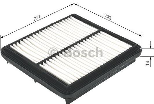 BOSCH 1 457 433 963 - Air Filter, engine onlydrive.pro