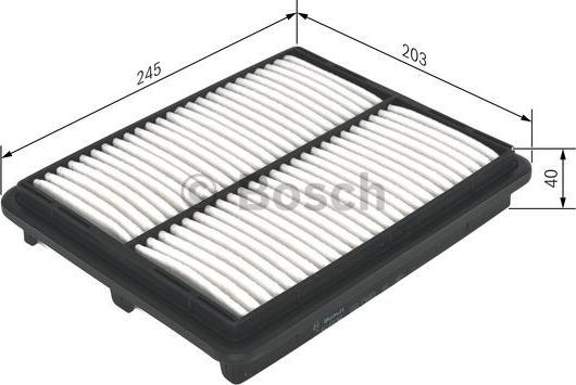 BOSCH 1 457 433 962 - Air Filter, engine onlydrive.pro