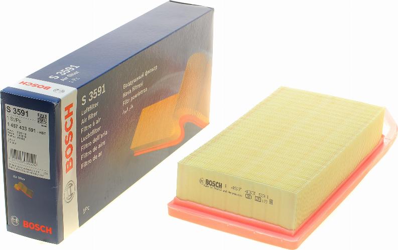 BOSCH 1 457 433 591 - Air Filter, engine onlydrive.pro