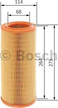 BOSCH 1 457 433 553 - Air Filter, engine onlydrive.pro