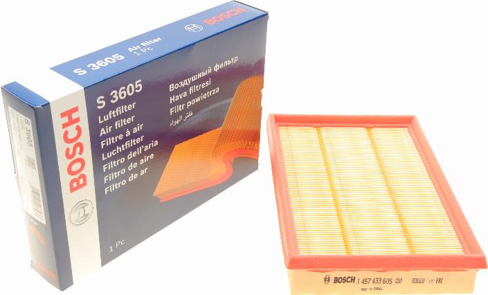 BOSCH 1 457 433 605 - Air Filter, engine onlydrive.pro