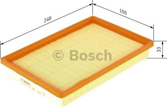 BOSCH 1 457 433 685 - Air Filter, engine onlydrive.pro