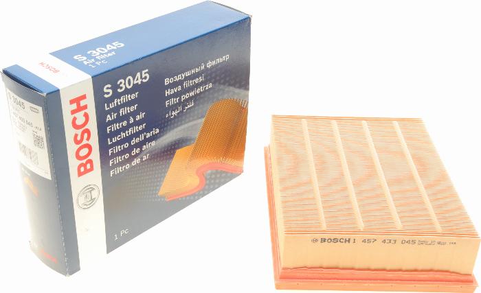 BOSCH 1 457 433 045 - Air Filter, engine onlydrive.pro