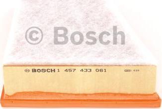 BOSCH 1 457 433 061 - Воздушный фильтр, двигатель onlydrive.pro