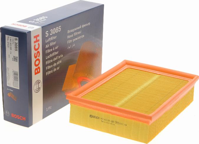 BOSCH 1 457 433 085 - Воздушный фильтр, двигатель onlydrive.pro