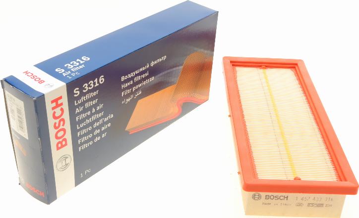 BOSCH 1 457 433 316 - Air Filter, engine onlydrive.pro