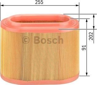 BOSCH 1 457 433 311 - Õhufilter onlydrive.pro