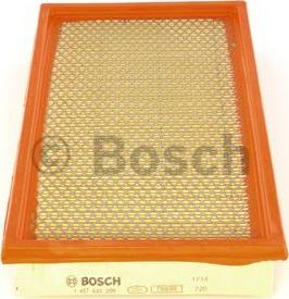 BOSCH 1 457 433 298 - Воздушный фильтр, двигатель onlydrive.pro