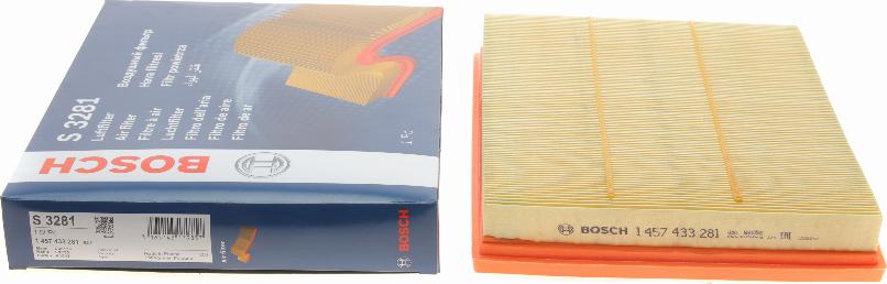 BOSCH 1 457 433 281 - Air Filter, engine onlydrive.pro