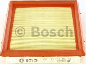 BOSCH 1 457 433 274 - Gaisa filtrs onlydrive.pro