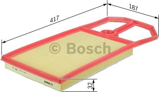 BOSCH 1 457 433 716 - Ilmansuodatin onlydrive.pro