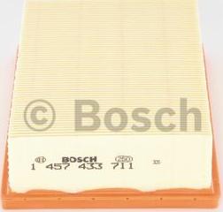 BOSCH 1 457 433 711 - Воздушный фильтр, двигатель onlydrive.pro