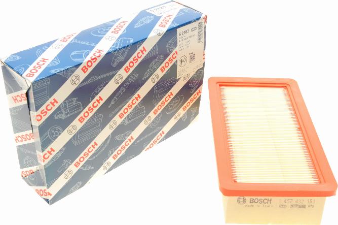 BOSCH 1 457 432 183 - Air Filter, engine onlydrive.pro