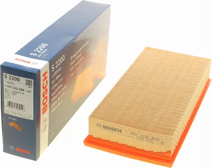 BOSCH 1 457 432 200 - Oro filtras onlydrive.pro