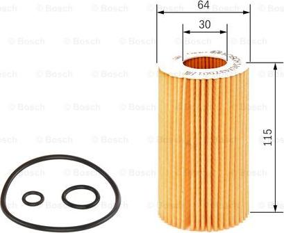 BOSCH 1 457 437 001 - Oil Filter onlydrive.pro