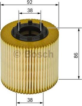 BOSCH 1 457 429 198 - Oil Filter onlydrive.pro