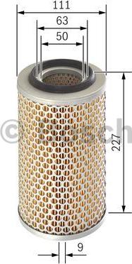 BOSCH 1 457 429 838 - Air Filter, engine onlydrive.pro