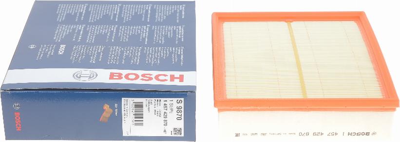 BOSCH 1 457 429 870 - Õhufilter onlydrive.pro