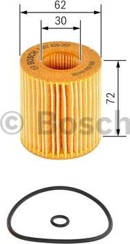 BOSCH 1 457 429 257 - Oil Filter onlydrive.pro