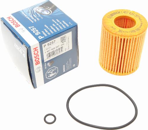 BOSCH 1 457 429 257 - Alyvos filtras onlydrive.pro