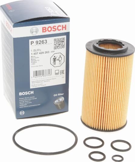 BOSCH 1 457 429 263 - Eļļas filtrs onlydrive.pro