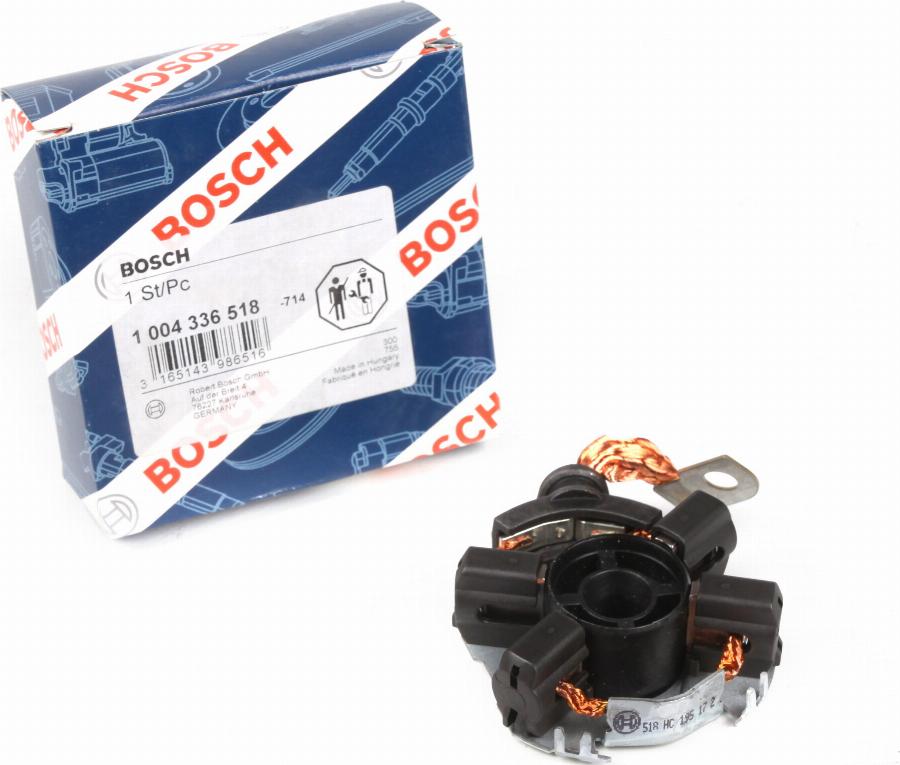 BOSCH 1 004 336 518 - Holder, carbon brushes onlydrive.pro