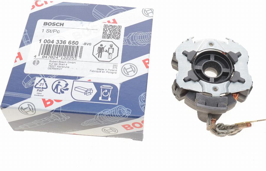 BOSCH 1 004 336 650 - Кронштейн, угольная щетка onlydrive.pro