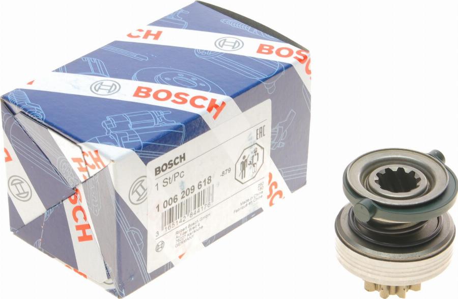 BOSCH 1 006 209 618 - Bendix, starter pinion onlydrive.pro