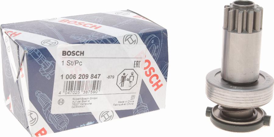 BOSCH 1 006 209 847 - Zobrats, Starteris onlydrive.pro