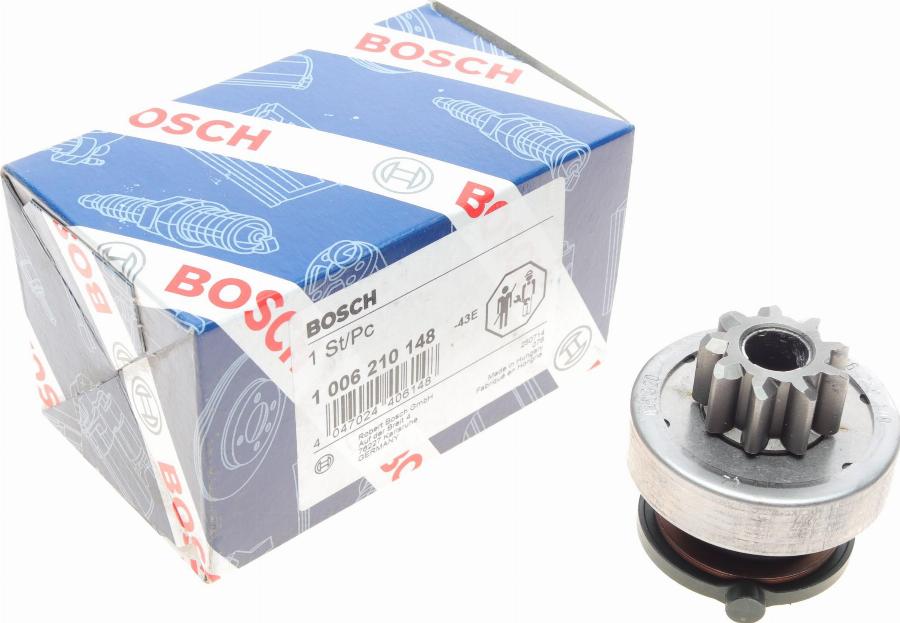 BOSCH 1 006 210 148 - Bendix, starter pinion onlydrive.pro