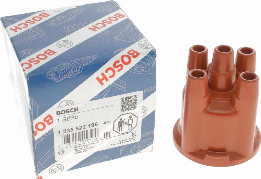 BOSCH 1 235 522 196 - Distributor Cap onlydrive.pro