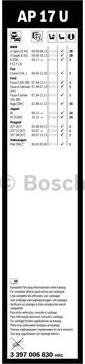 BOSCH 3 397 006 830 - Valytuvo gumelė onlydrive.pro